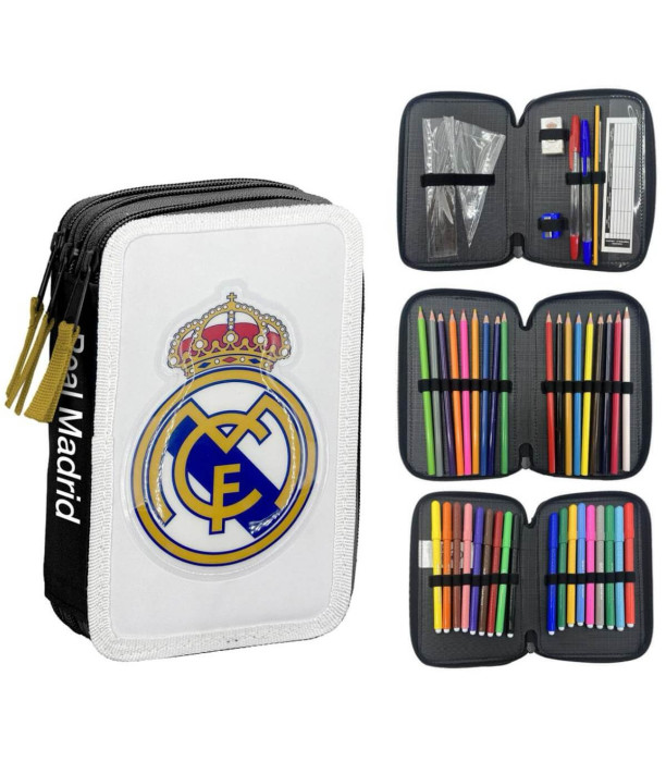 NECESER CU 3 CIPURI ȘI MATERIALE DIDACTICE REAL MADRID Cerda