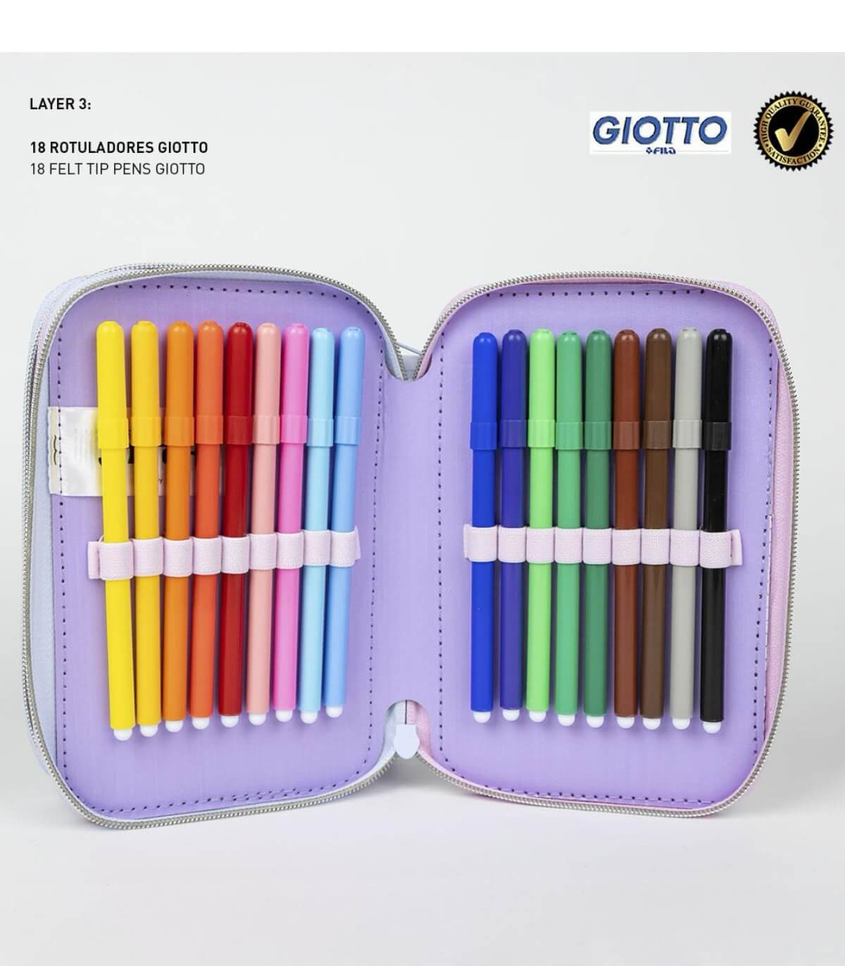 NECESER CU 3 CIPURI ȘI MATERIALE DIDACTICE STITCH Cerda