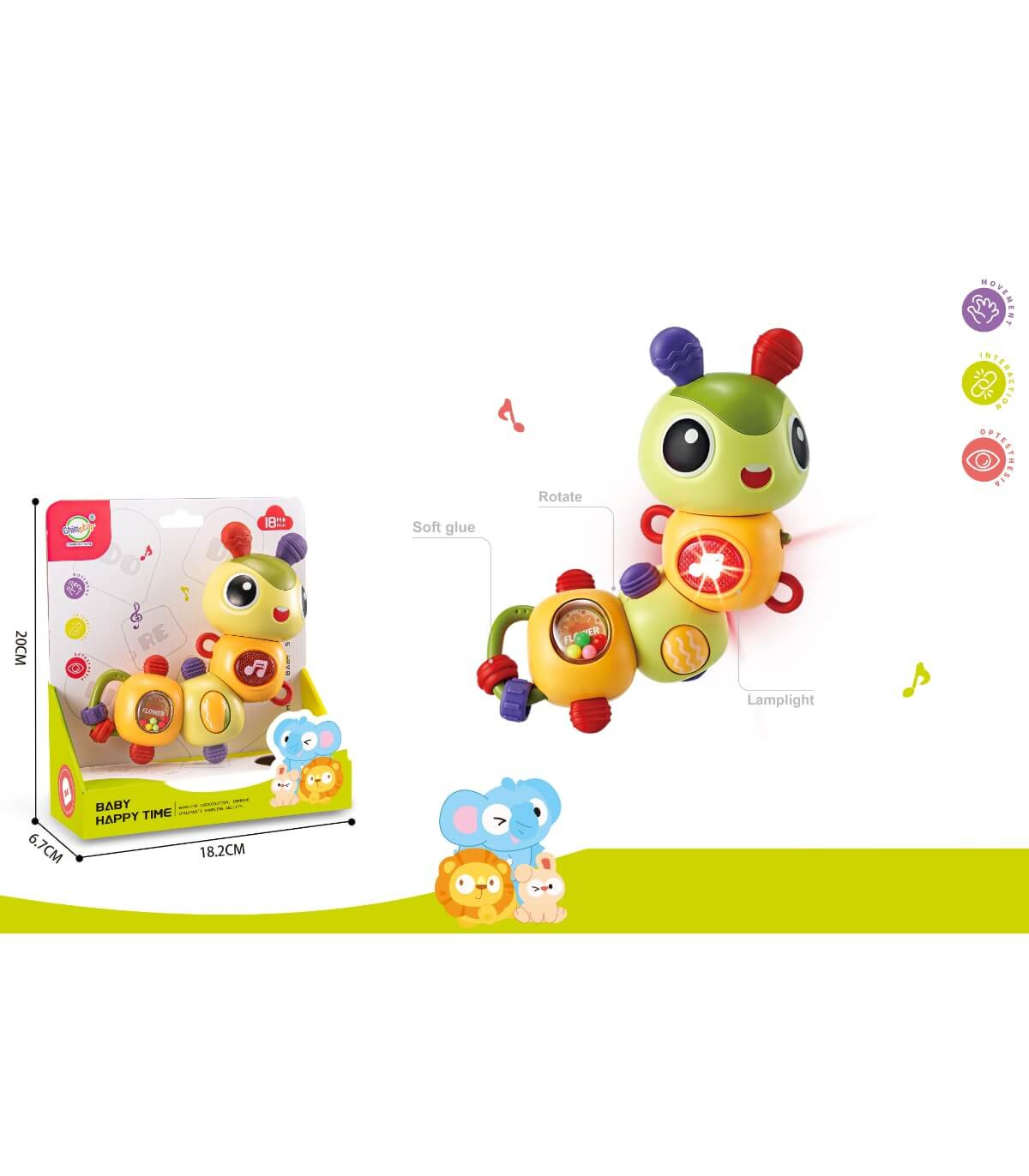 JUCĂRIE MUZICALĂ PENTRU BEBELUȘ GĂSETE Armtoys