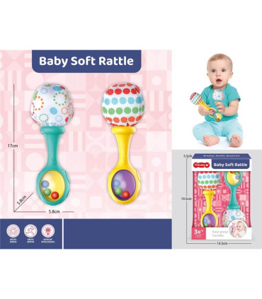 Jucării moi pentru bebeluși, maracas Armtoys
