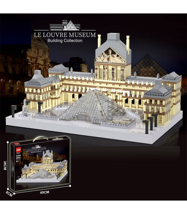 CONSTRUCTOR LUVRU PARIS 3000 PIESE Armtoys