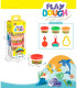 PLASTILINĂ 3 BUC. CU FORMULE ÎN CUTIE Armtoys