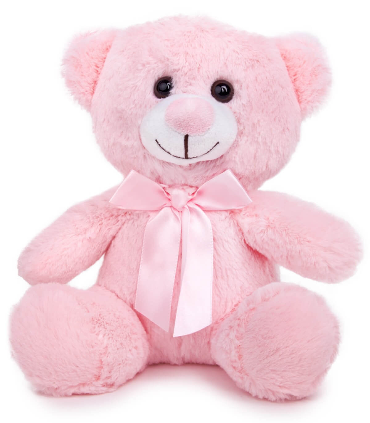 URSULEȚ DE PLUȘ CU FUNDĂ 4 CULORI 23 CM Amek toys