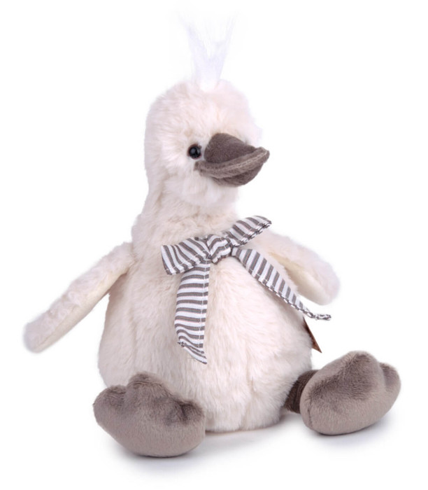 PLUSH DUCK GRAY 20 CM Amek toys
