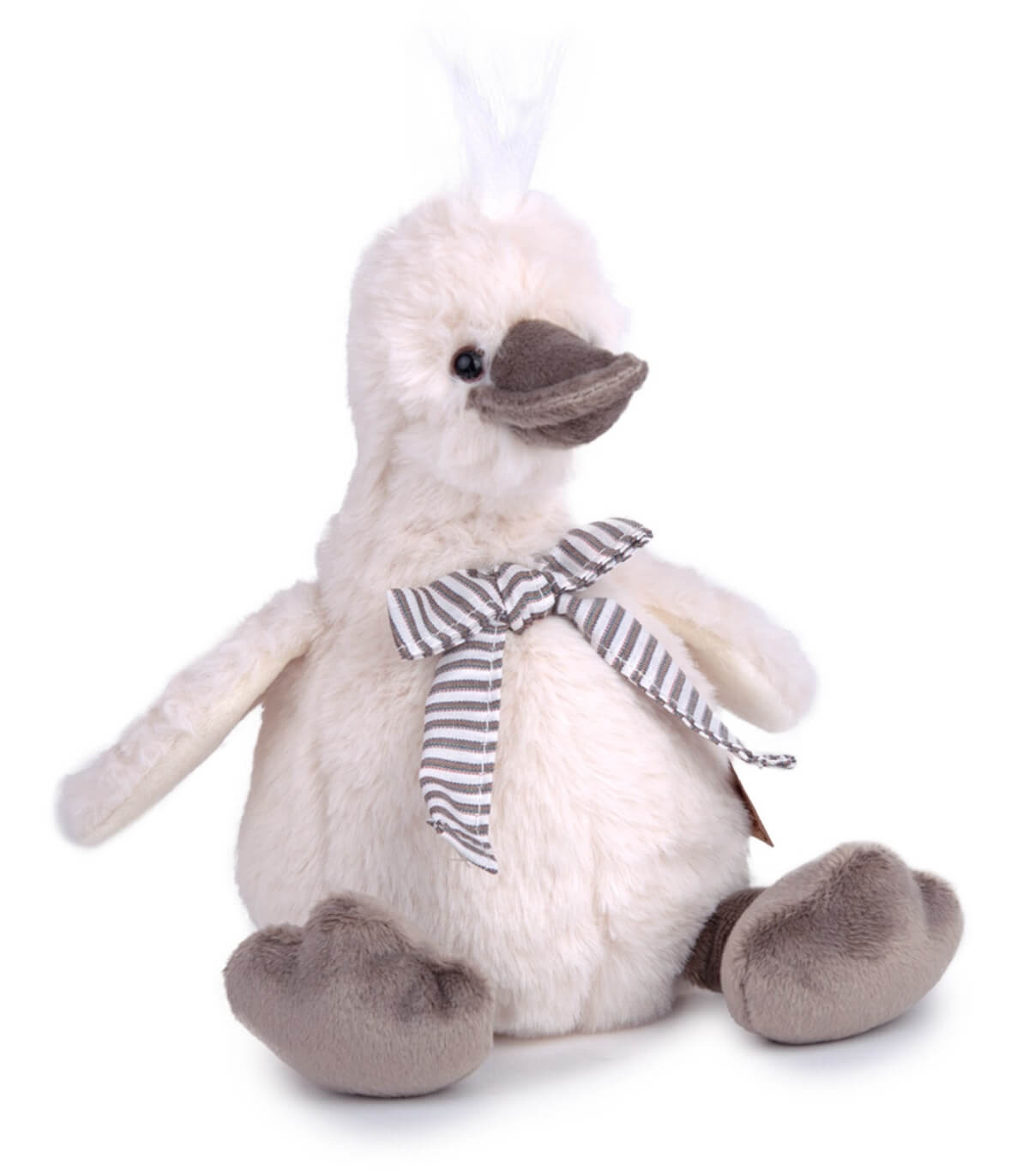 RÂNDUNICA DIN PLUȘ GRI DE 20 CM Amek toys