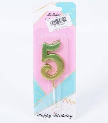 PARTY CANDLES NUMBER 0-9 Armtoys