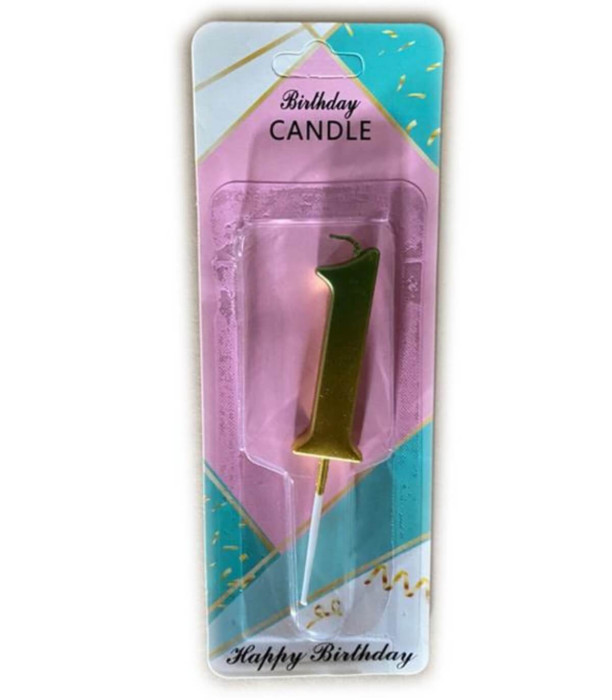 PARTY CANDLES NUMBER 0-9 Armtoys