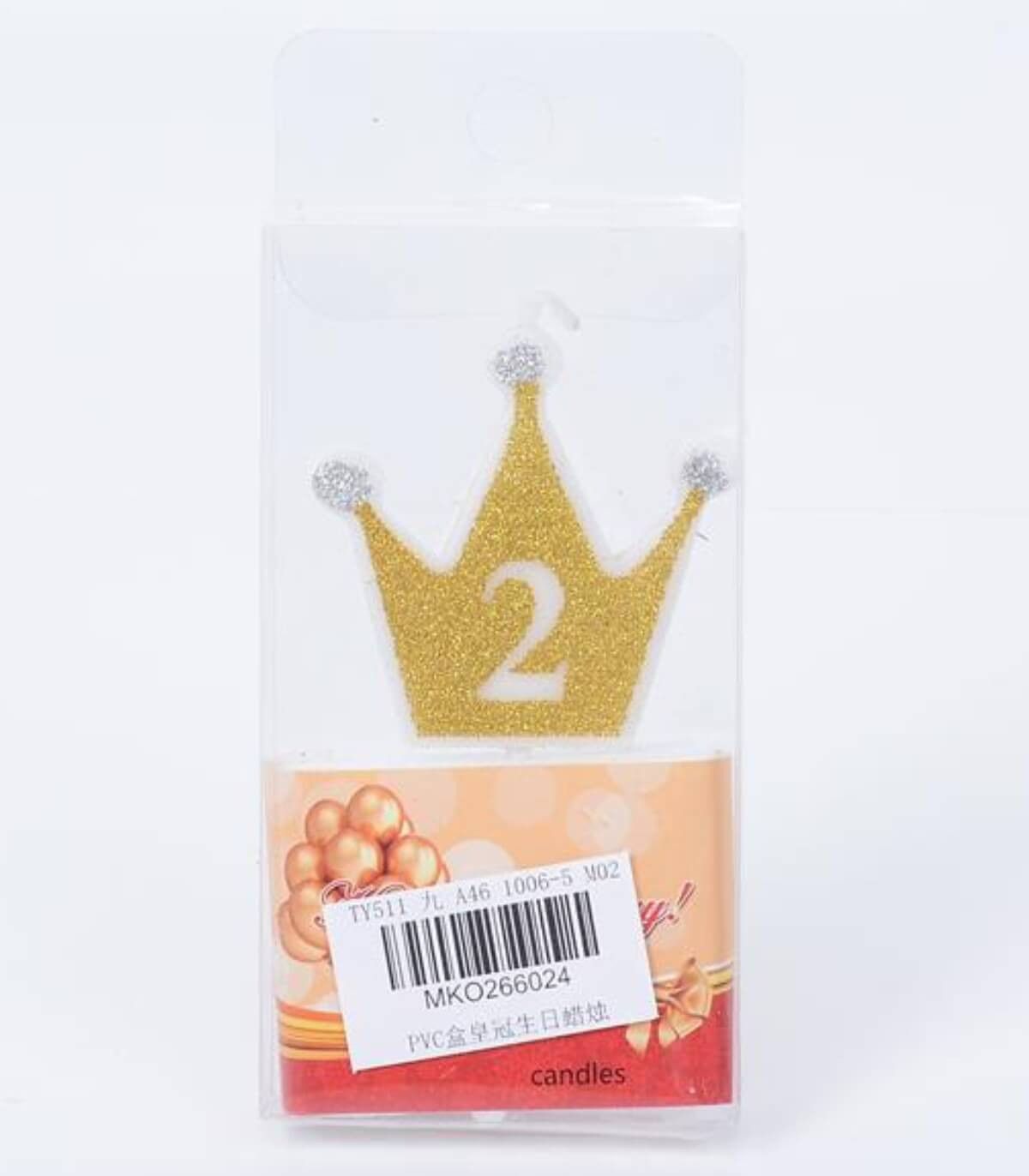PARTIE CANDLES CORONĂ CU CIFRA 0-9 Armtoys