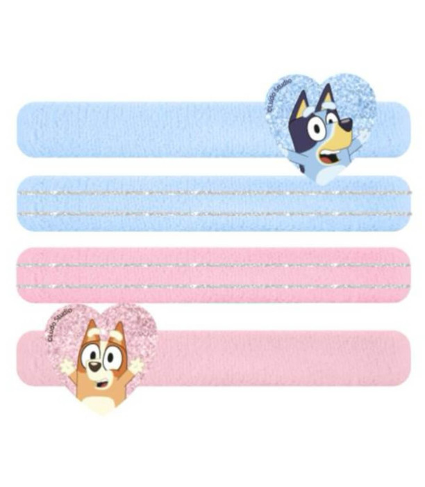 4 BUC. CLIPS PENTRU PĂR PE CARTON BLUEY Cerda