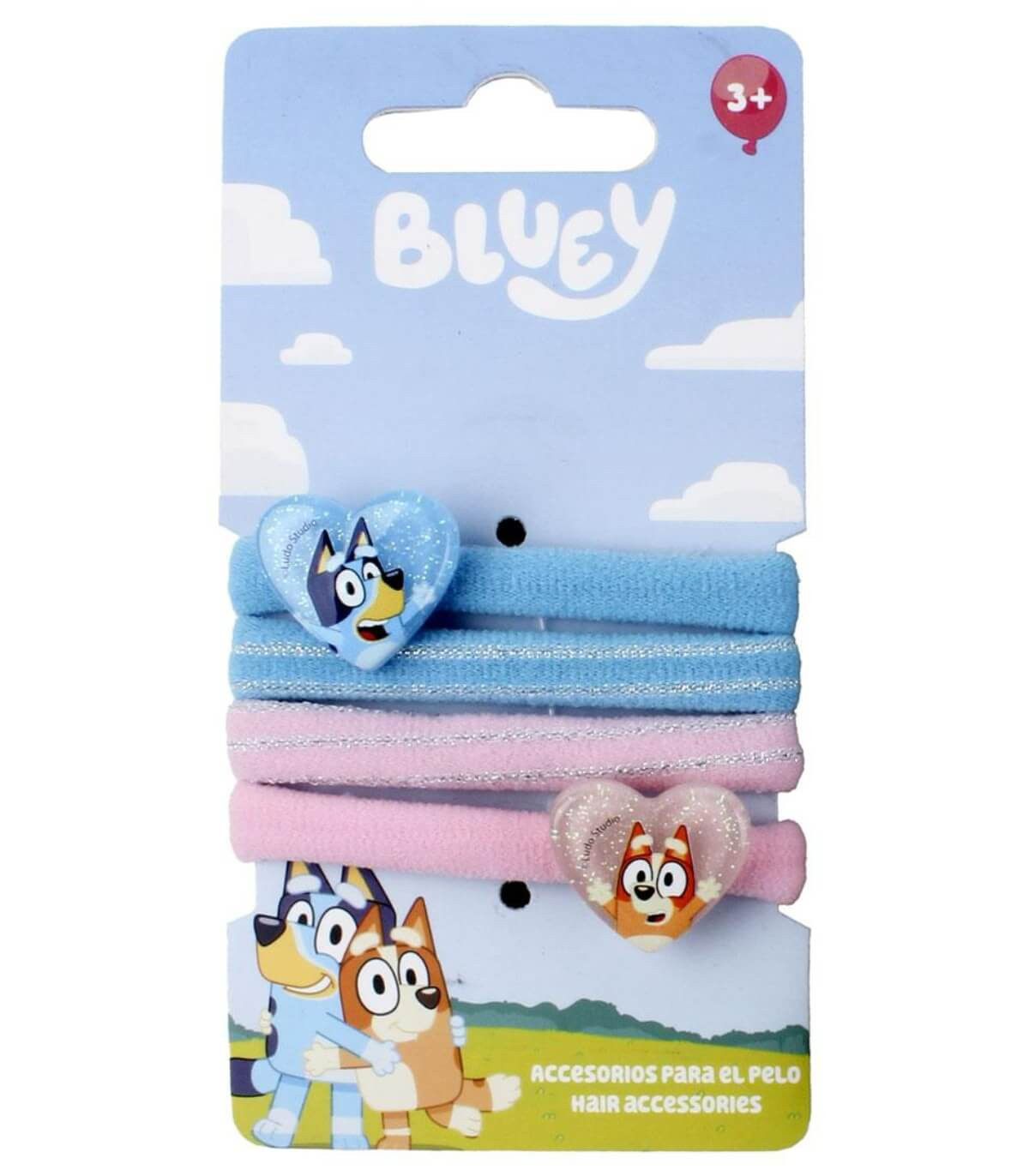 4 BUC. CLIPS PENTRU PĂR PE CARTON BLUEY Cerda
