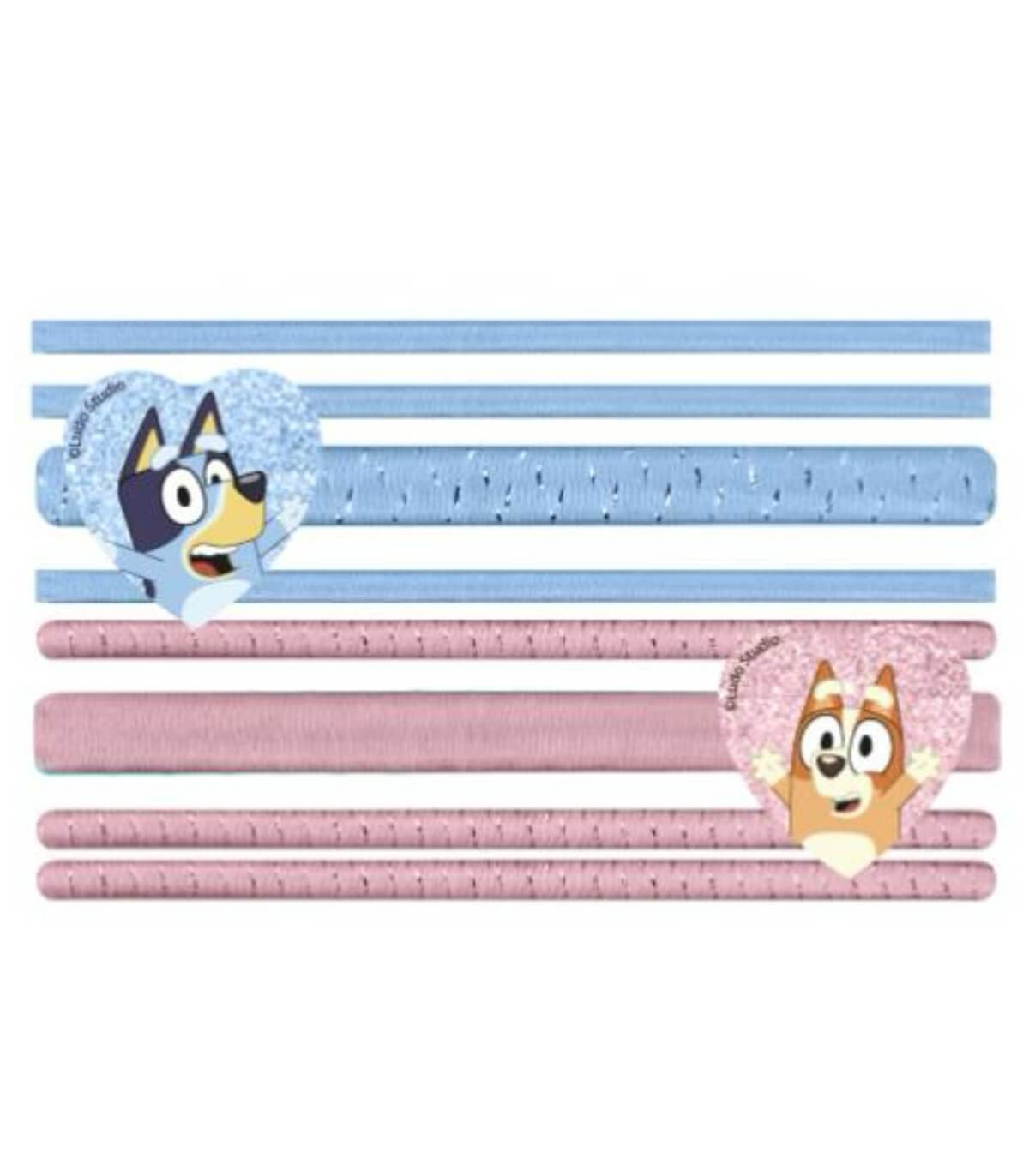 8 bucăți de elastice pentru păr pe carton BLUEY Cerda