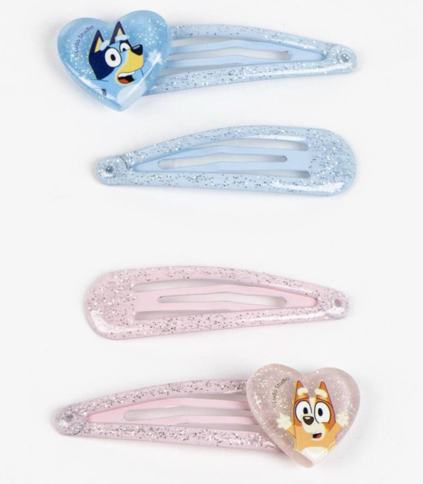 FIBI PENTRU PĂR 4 BUC. PE CARTON BLUEY Cerda