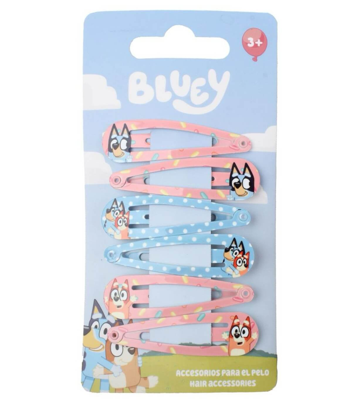 FIBI PENTRU PĂR 6 BUC. PE CARTON BLUEY Cerda