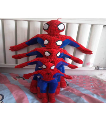 FIGURĂ DIN PLUȘ A OMULUI-PĂIANJEN CU MUȘCHI DE 40 CM Armtoys