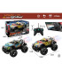 CHILDREN'S OFF-ROAD JEEP GRAFFITI WITH REMOTE CONTROL AND GUN 4 DIRECTIONS Armtoys