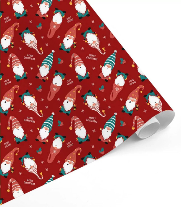 CHRISTMAS WRAPPING PAPER XMAS PLAY 70 X 200 Europrice