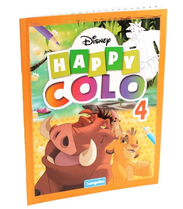 CARTE DE COLORAT 32 PAGINI HAPPY COLO 4 TIPURI Europrice