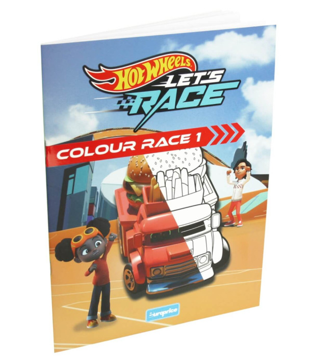 CARTE DE COLORAT 24 PAGINI HOT WHEELS 4 TIPURI Europrice