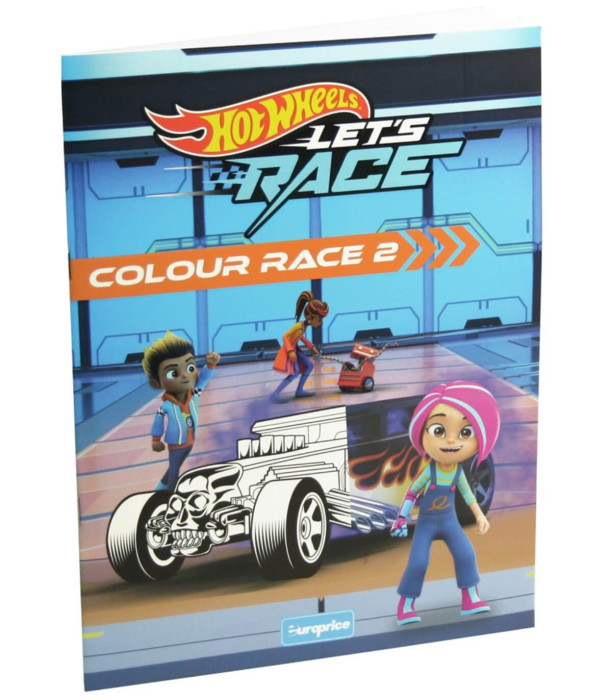 CARTE DE COLORAT 24 PAGINI HOT WHEELS 4 TIPURI Europrice
