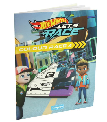 CARTE DE COLORAT 24 PAGINI HOT WHEELS 4 TIPURI Europrice