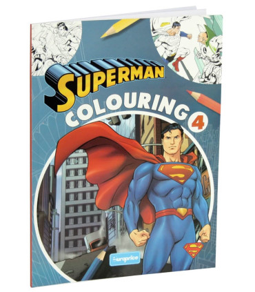 CARTE DE COLORAT 32 PAGINI SUPERMAN 4 TIPURI Europrice