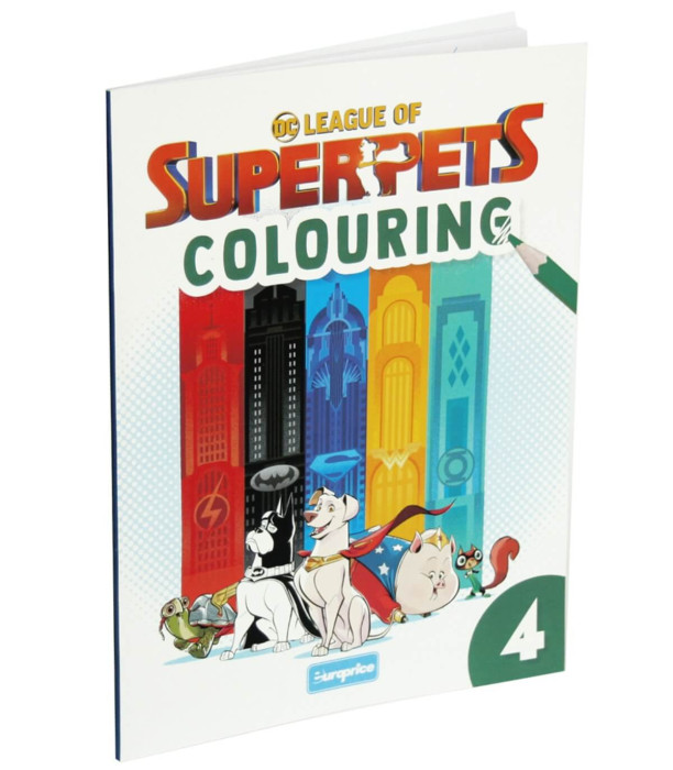 CARTE DE COLORAT 32 PAGINI SUPER ANIMALE 4 TIPURI Europrice