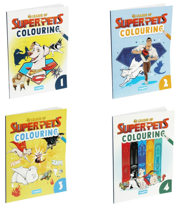 CARTE DE COLORAT 32 PAGINI SUPER ANIMALE 4 TIPURI Europrice
