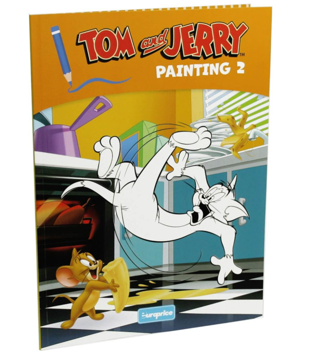 CARTE DE COLORAT 32 PAGINI TOM & JERRY 4 TIPURI Europrice