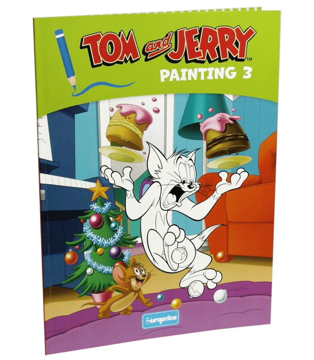COLORING BOOK 32 PAGES TOM & JERRY 4 TYPES Europrice