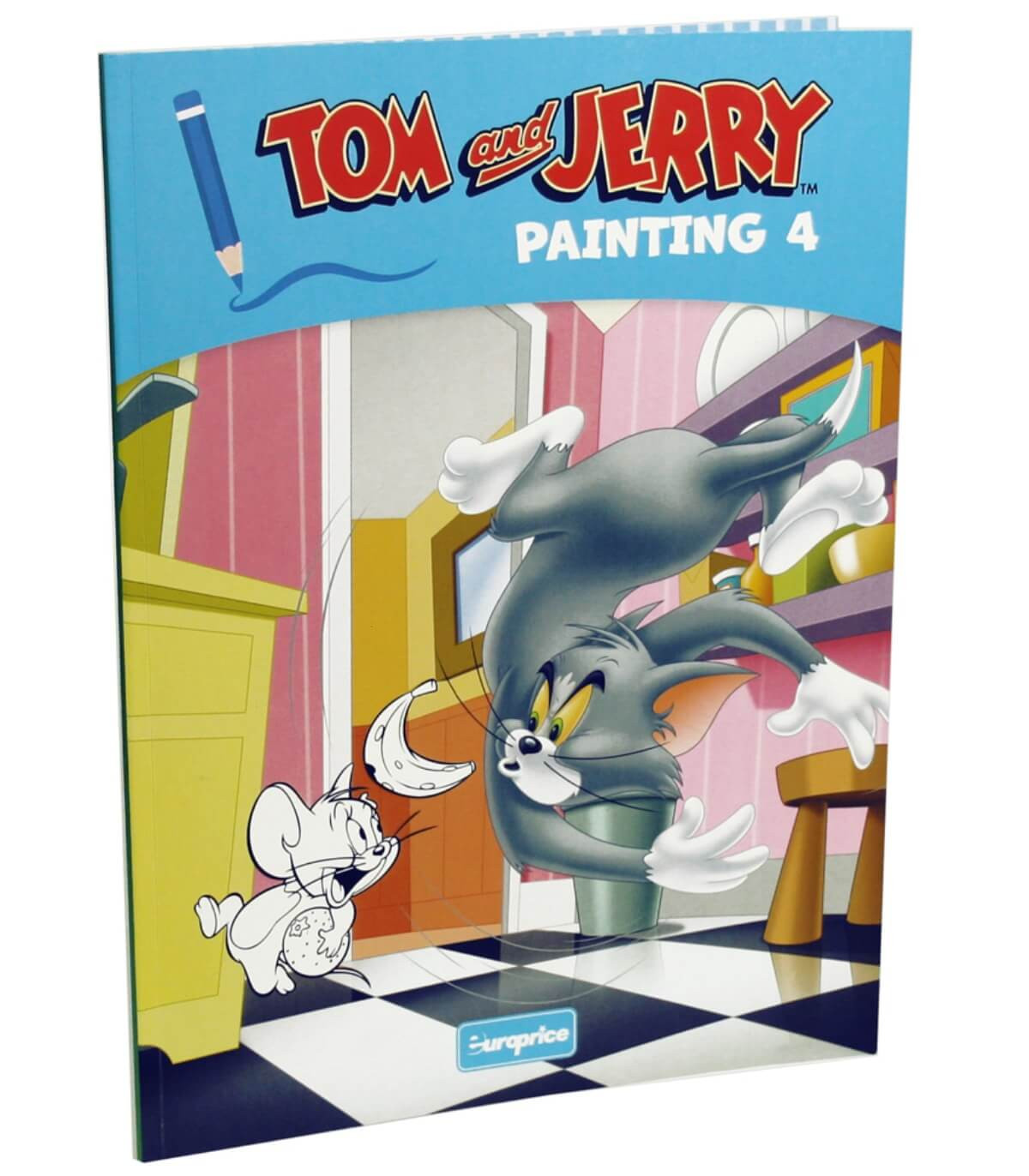 CARTE DE COLORAT 32 PAGINI TOM & JERRY 4 TIPURI Europrice