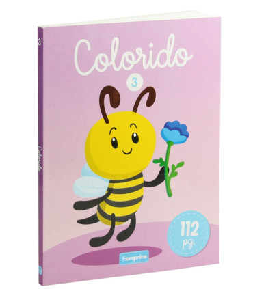CARTICICA DE COLORAT 112 PAGINI ANIMALE COLORATE 4 TIPURI Europrice