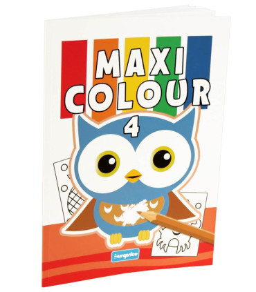 CARTE DE COLORAT 32 PAGINI MAXI COLOR 4 TIPURI Europrice