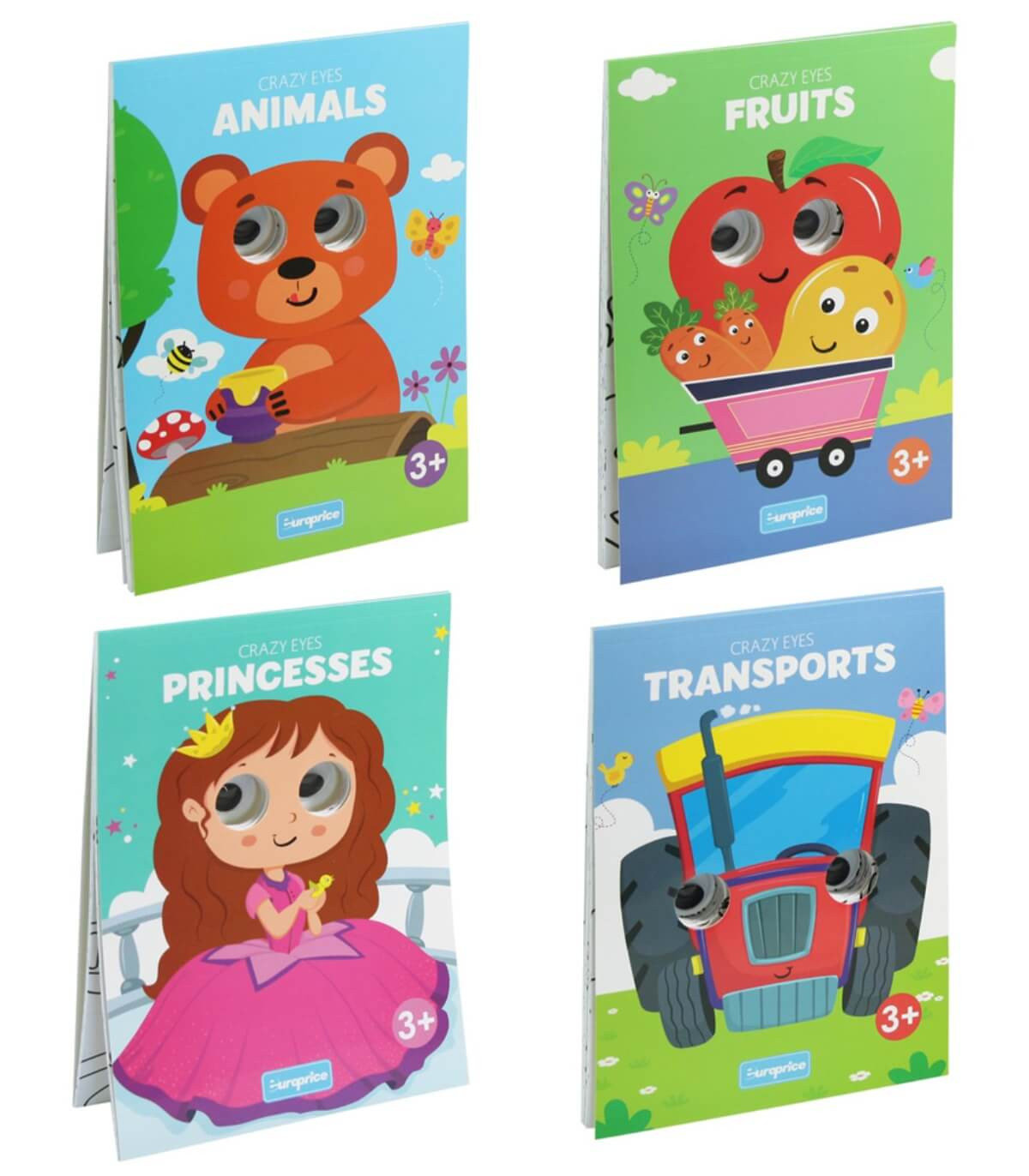 CARTE DE COLORAT 64 PAGINI CU OCHI 4 TIPURI Europrice
