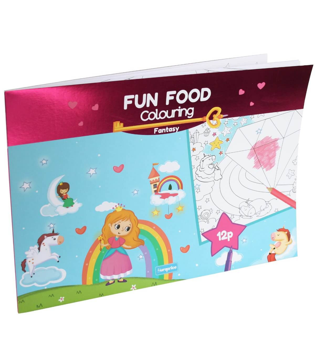 ALBUM MARE CARTE DE COLORAT 24 PAGINI JUNGLE/FANTASY Europrice