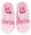 Papuci de casă din pluș cu broderie BARBIE 36-41
