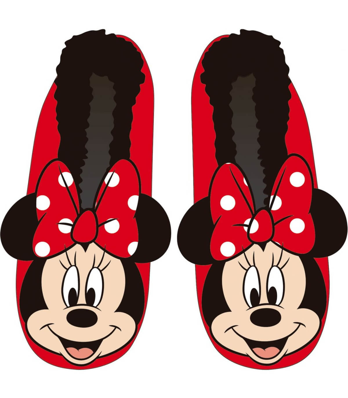 CIUCIU 3D DIN FIBRĂ MOALE MINNIE ROȘII 26-36 SERIE Arditex