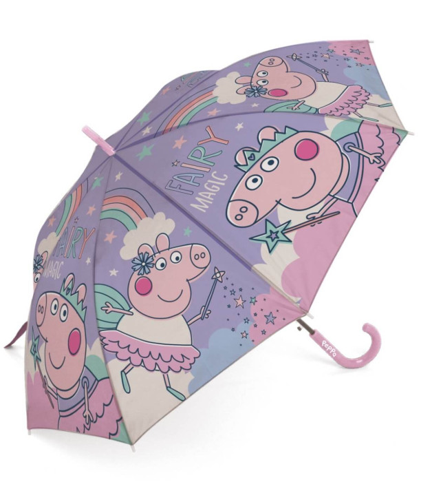UMBRELĂ PENTRU COPII AUTOMATĂ DIN POLIESTER PEPPA PIG Arditex