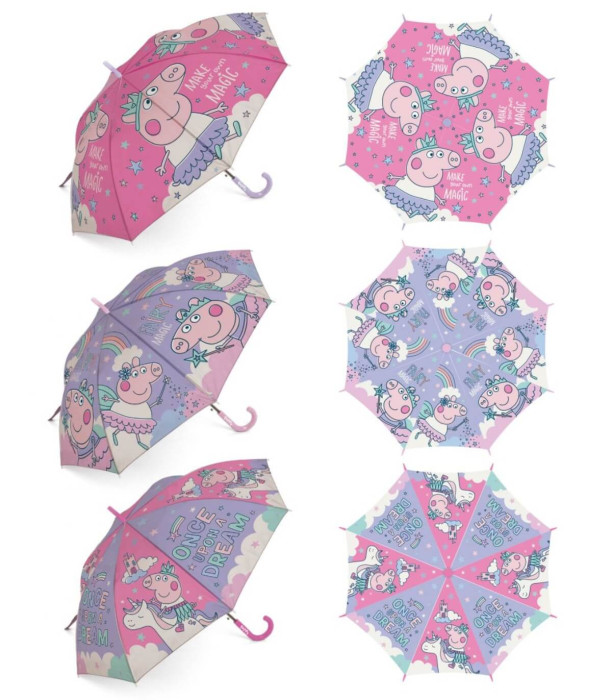 CHILDREN'S UMBRELLA AUTOMATIC POLYESTER PEPPA PIG Arditex