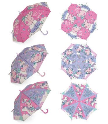 CHILDREN'S UMBRELLA AUTOMATIC POLYESTER PEPPA PIG Arditex