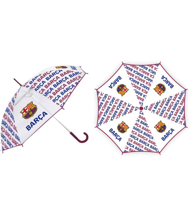UMBRELĂ PENTRU COPII MECANICĂ EVA TRANSPARENTĂ FC BARCELONA Arditex