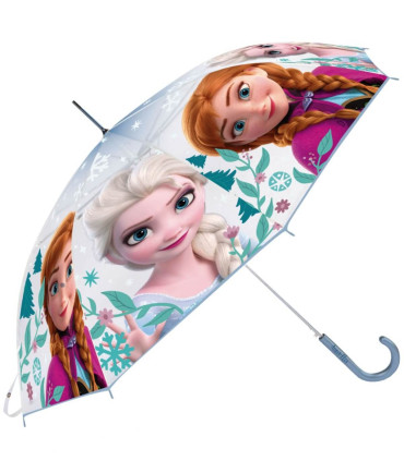 UMBRELĂ PENTRU COPII MECANICĂ EVA TRANSPARENTĂ FROZEN Arditex