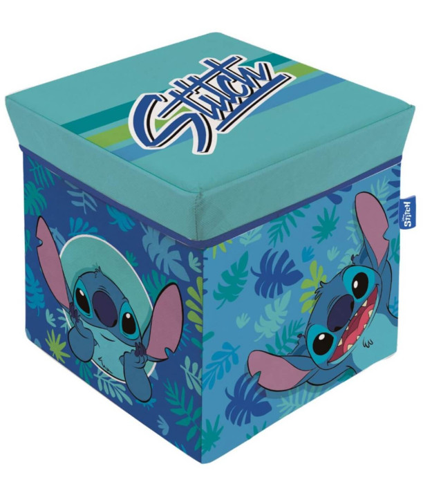 TABURETE FOLDABLE PENTRU COPII STITCH BOY 30X30X30 Arditex