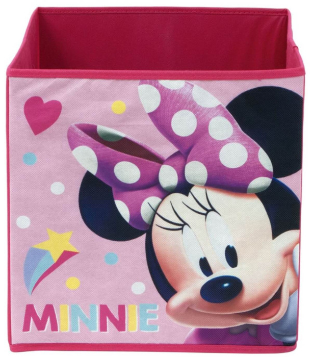 BOX PENTRU JUCĂRII MINNIE 31X31X31 Arditex