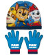 ȘAPCĂ PENTRU COPII 48/51 + MĂNUȘI PAW PATROL BĂIEȚI Arditex