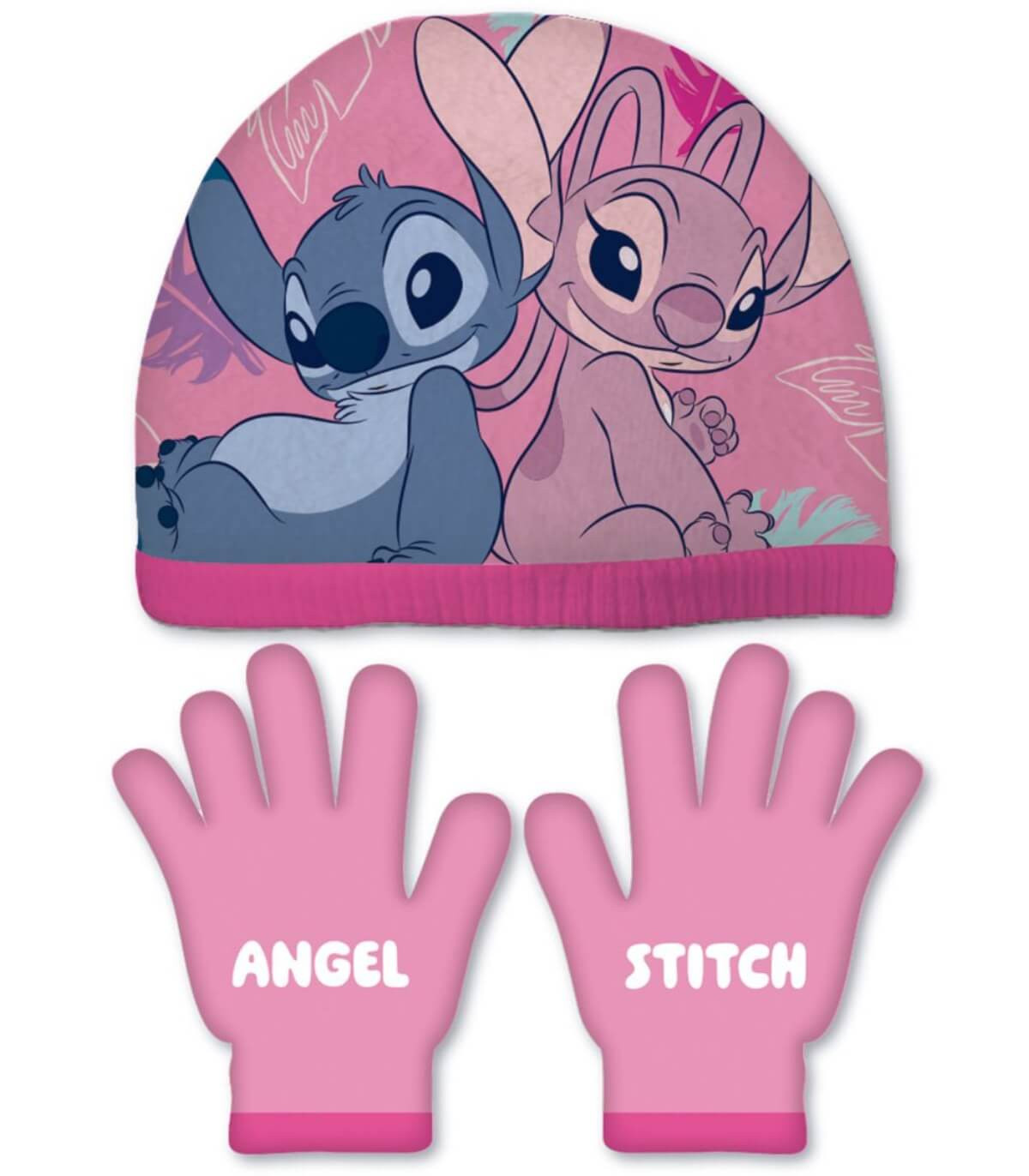 ȘAPCĂ PENTRU COPII 51/54 + MĂNUȘI STITCH GIRL Arditex