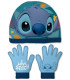 CHILDREN'S HAT 51/54 + GLOVES STITCH BOY Arditex