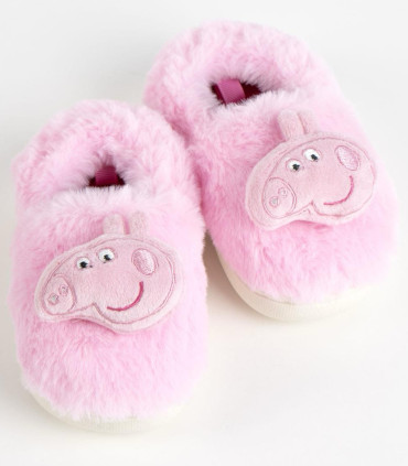 CIUCIUȚE DIN FIBRĂ MOALE 3D CU TALPĂ RIGIDĂ PEPPA PIG 22-29 SERIE Cerda