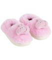 PAPUCI DE PLUȘ PENTRU COPII 3D CU TALPĂ DURĂ PEPPA PIG 22-29