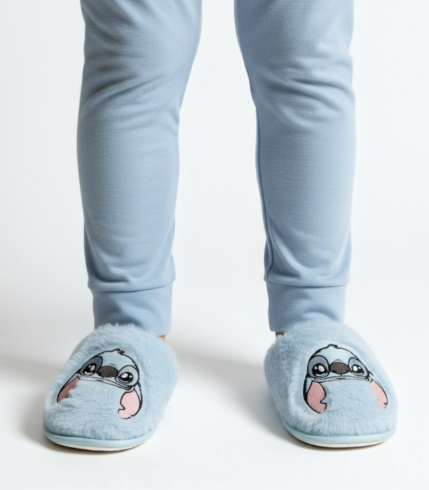 CIUPERCI DIN PLUȘ PENTRU COPII CU BRODERIE STITCH 30-37 SERIA Cerda