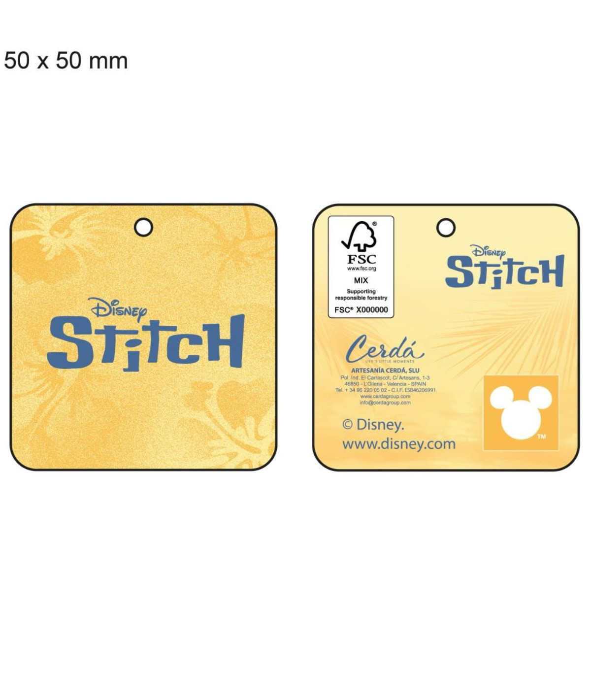 CIUCIU DE CASĂ PENTRU COPII CU BRODERIE STITCH 30-37 SERIE Cerda